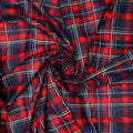 Gingham Pattern With Red And Blue Colour Digital Printed Fabric - Pure Cotton – pco 0 ta08596 108 gingham pattern with red and blue colour digital printed fabric pure cotton 1