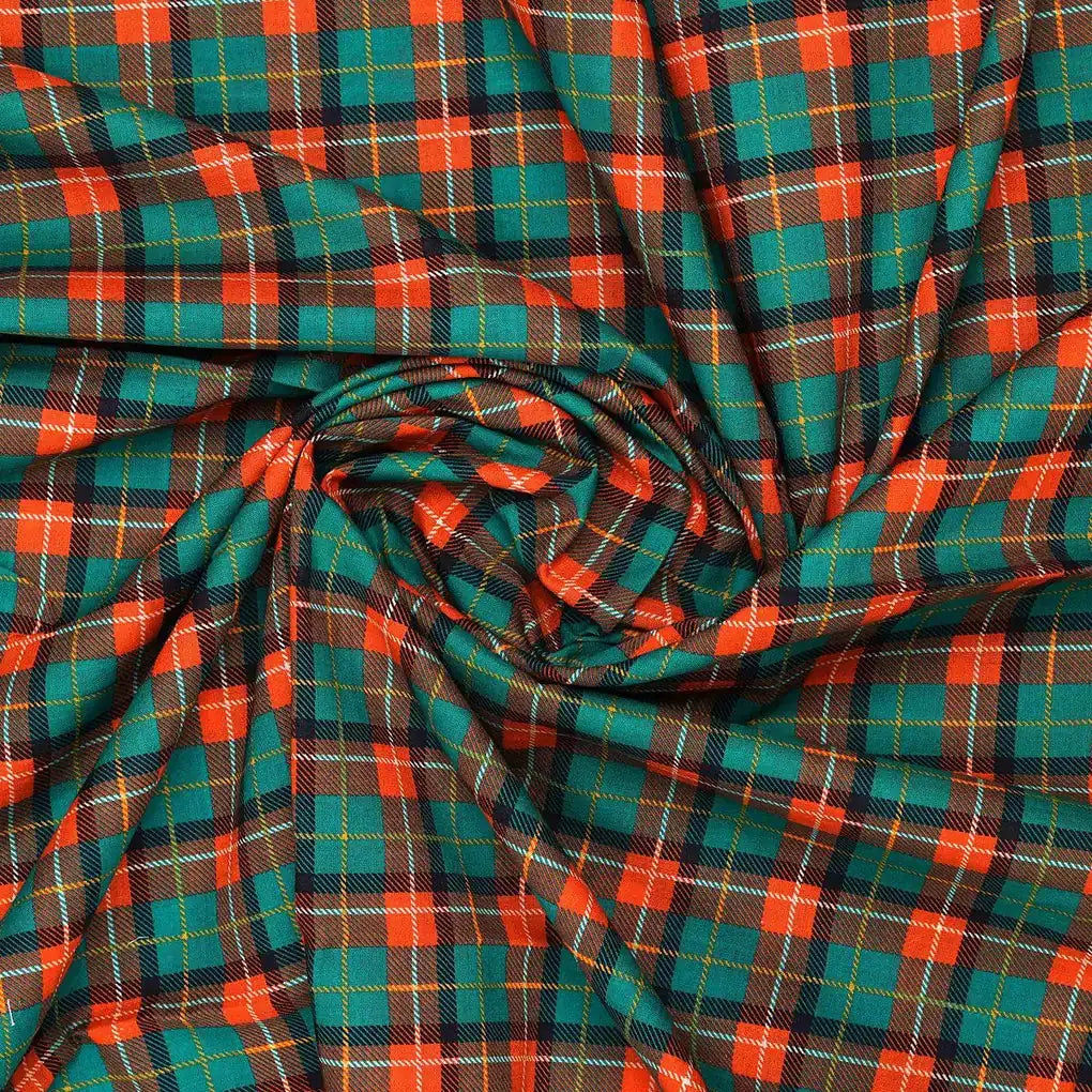 Mini Check Patterns Digital Printed Fabric - Pure Cotton – pco 0 ta08598 108 mini check patterns digital printed fabric pure cotton 1