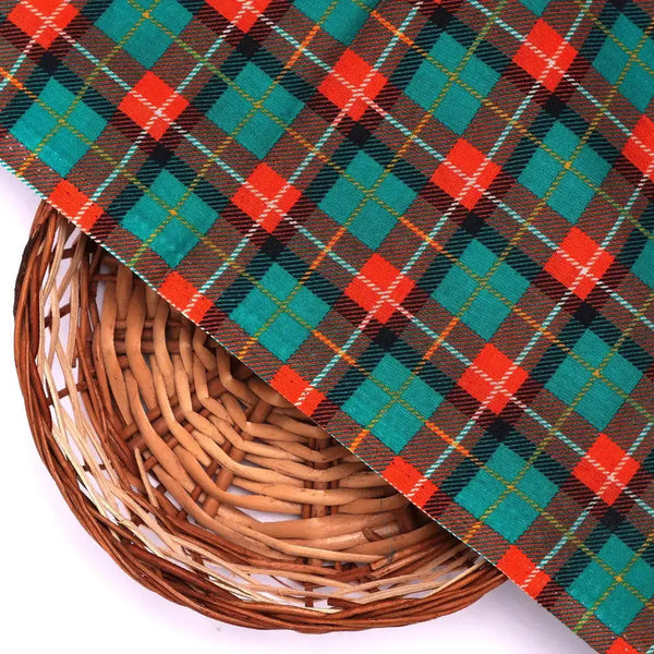 Mini Check Patterns Digital Printed Fabric - Pure Cotton – pco 0 ta08598 108 mini check patterns digital printed fabric pure cotton 2 - alternate view
