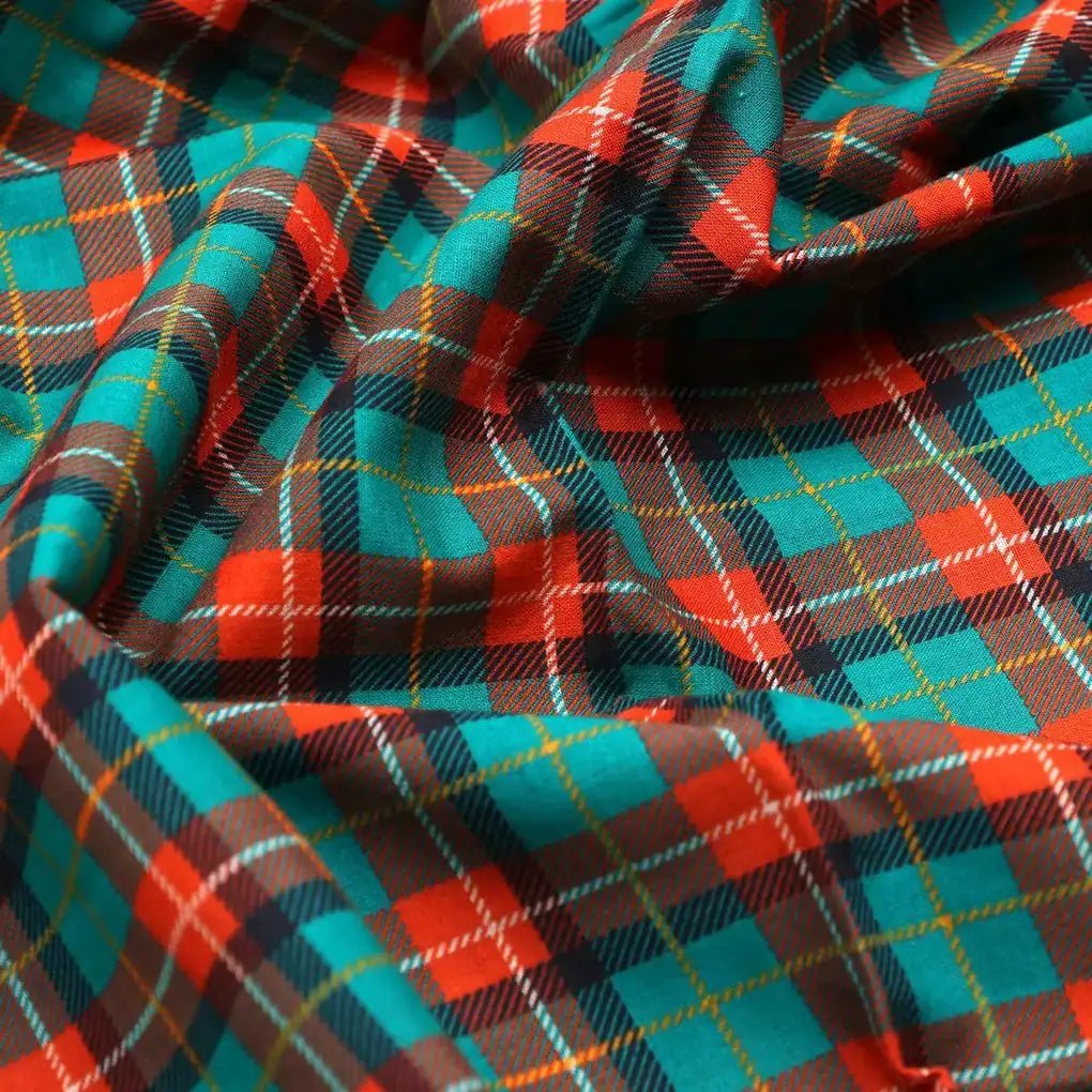 Mini Check Patterns Digital Printed Fabric - Pure Cotton – pco 0 ta08598 108 mini check patterns digital printed fabric pure cotton 3