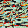Hawaaian Waving Watercolour Digital Printed Fabric - Pure Cotton – pco 0 ta08617 108 hawaaian waving watercolour digital printed fabric pure cotton 1