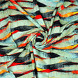 Hawaaian Waving Watercolour Digital Printed Fabric - Pure Cotton – pco 0 ta08617 108 hawaaian waving watercolour digital printed fabric pure cotton 1