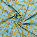 Royal Golden Flower Branch Digital Printed Fabric - Pure Cotton – pco 0 ta08684 108 royal golden flower branch digital printed fabric pure cotton 1