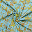 Royal Golden Flower Branch Digital Printed Fabric - Pure Cotton – pco 0 ta08684 108 royal golden flower branch digital printed fabric pure cotton 1