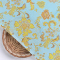 Royal Golden Flower Branch Digital Printed Fabric - Pure Cotton – pco 0 ta08684 108 royal golden flower branch digital printed fabric pure cotton 2