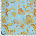 Royal Golden Flower Branch Digital Printed Fabric - Pure Cotton – pco 0 ta08684 108 royal golden flower branch digital printed fabric pure cotton 4