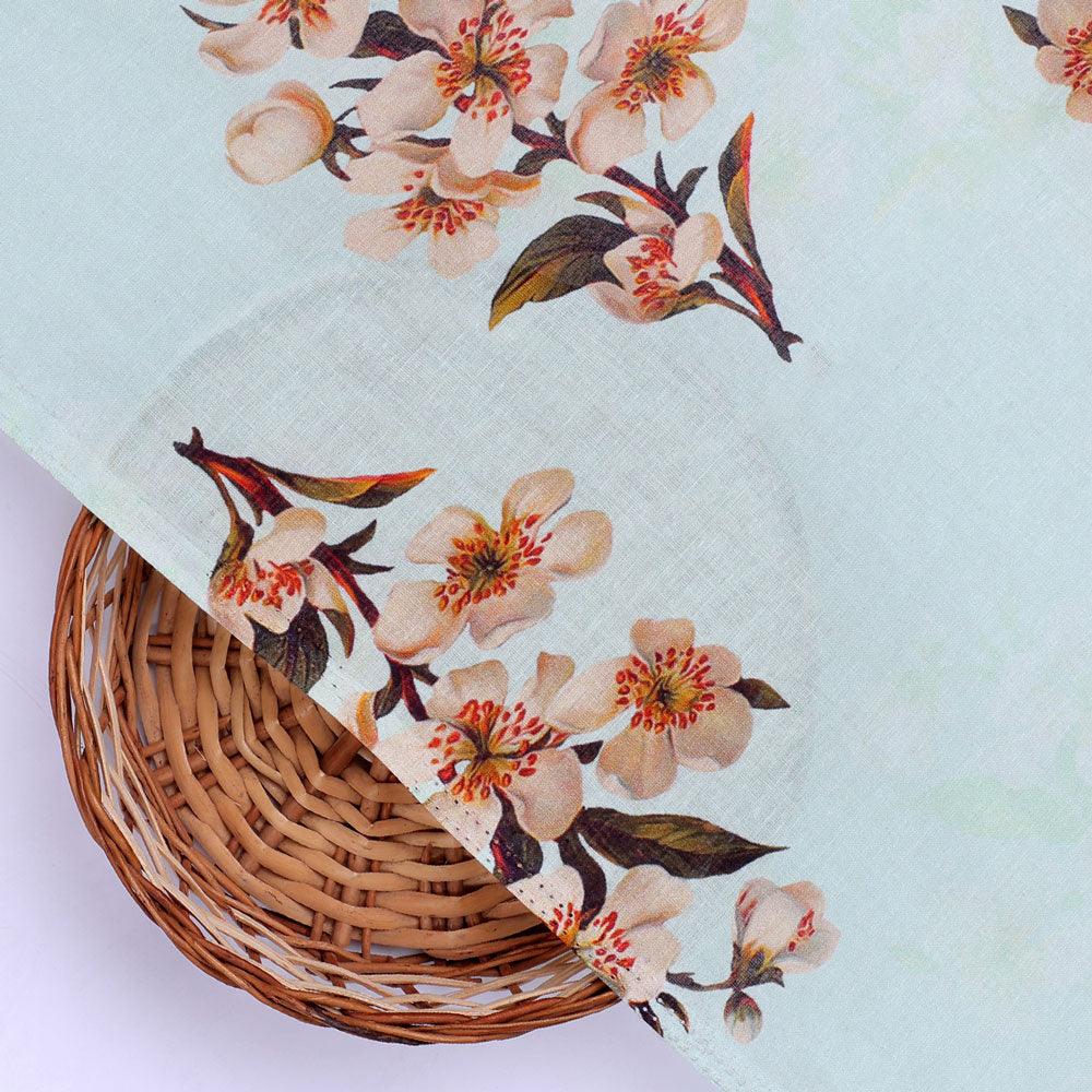 Lovely Seamless Chintz Bunch Digital Printed Fabric - Pure Cotton - FAB VOGUE Studio®