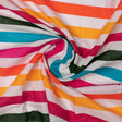 Morden Rainbow Strips Printed Fabric - Pure Cotton – pco 0 ta08736 108 morden rainbow strips printed fabric pure cotton 1