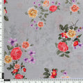Natural Colourful Roses Digital Printed Fabric - Pure Cotton – pco 0 ta08737 108 natural colourful roses digital printed fabric pure cotton 4