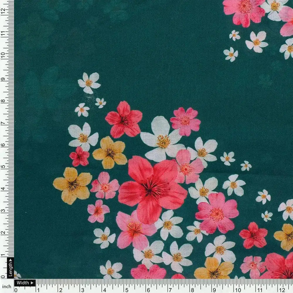 Hawaiian Tiny Colourful Chintz Digital Printed Fabric - Pure Cotton – pco 0 ta08746p1 108 hawaiian tiny colourful chintz digital printed fabric pure cotton 4