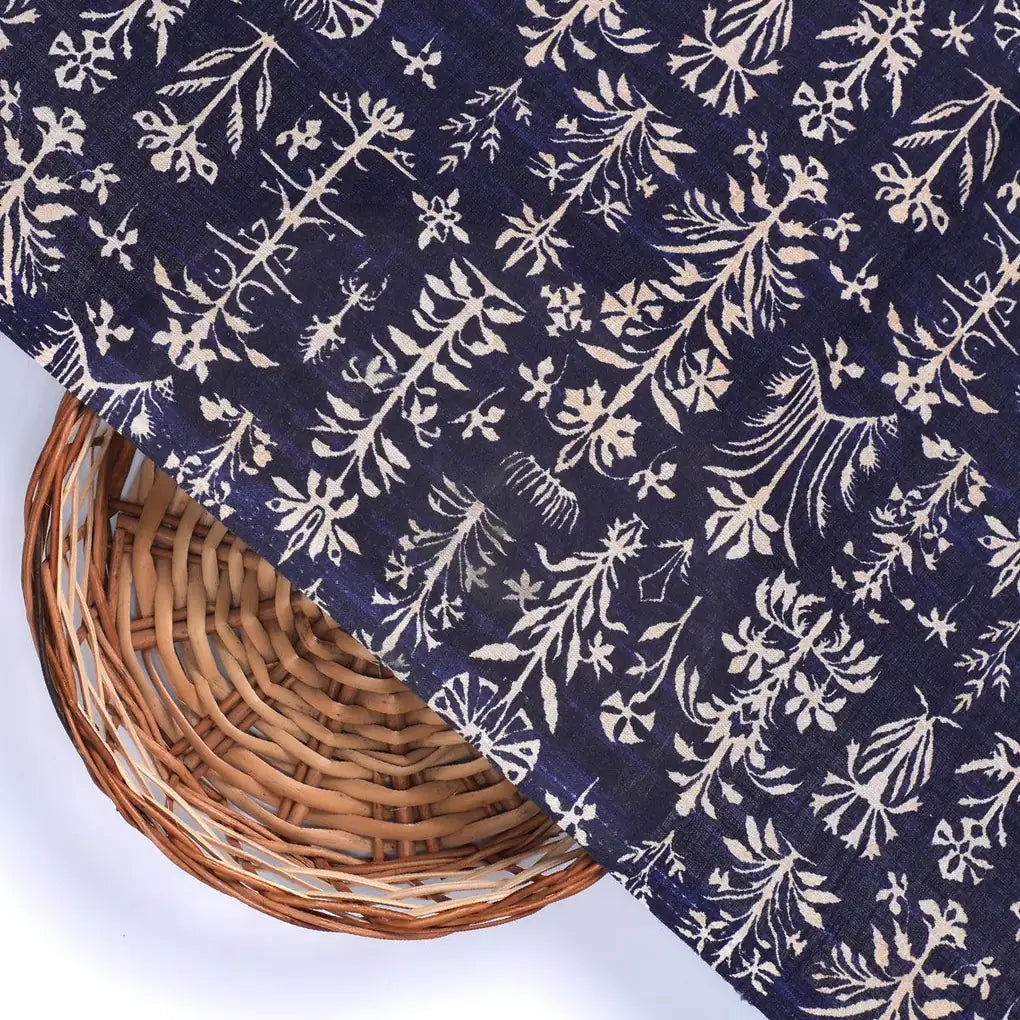 Decorative Floral Vintage Art Digital Printed Fabric - Pure Cotton – pco 0 ta08751 108 decorative floral vintage art digital printed fabric pure cotton 2