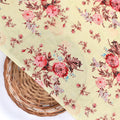 Chrysanthemum And Roses Bunch Digital Printed Fabric - Pure Cotton – pco 0 ta08795 108 chrysanthemum and roses bunch digital printed fabric pure cotton 2