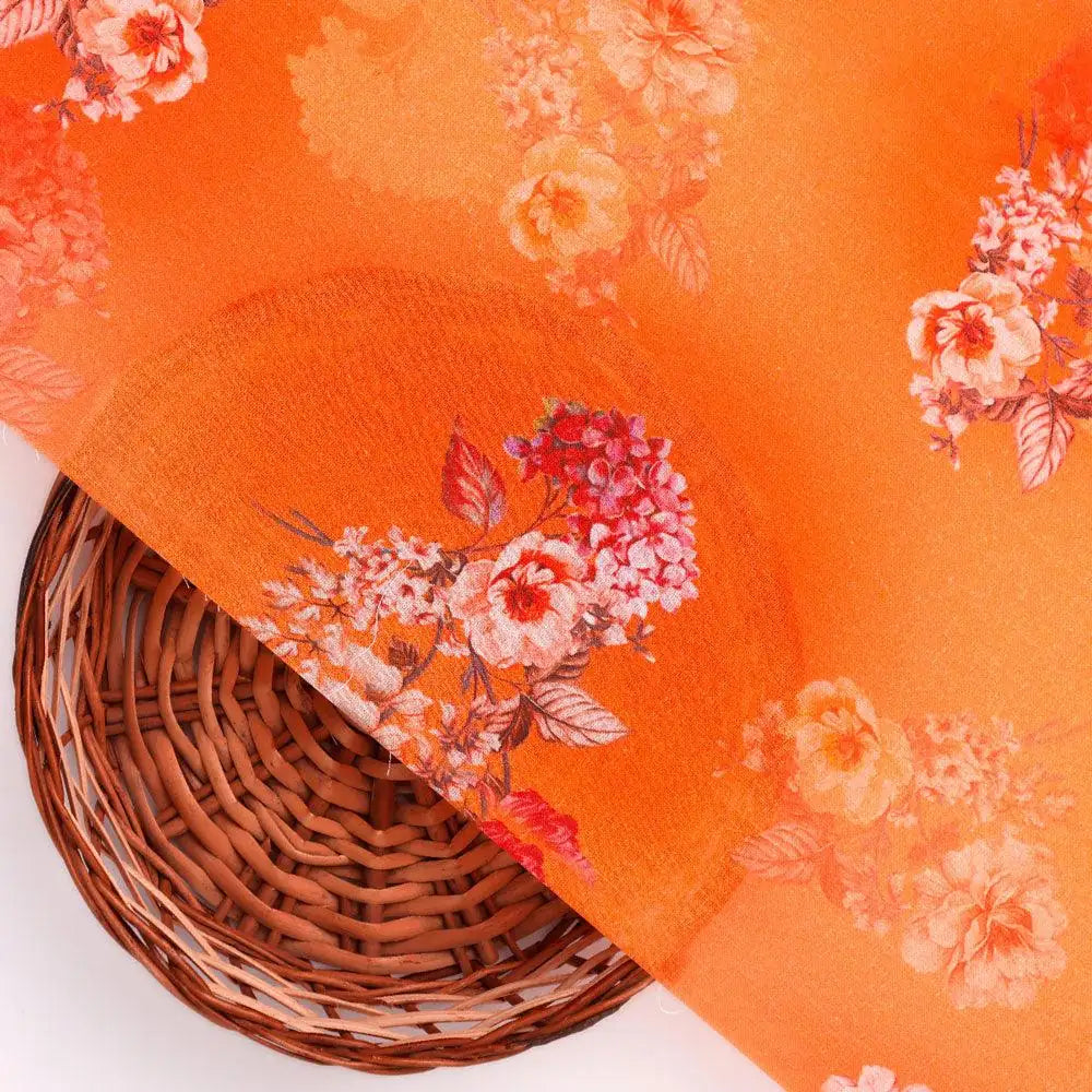 Mustard Yellow Flower Printed Pure Cotton Fabric Material – pco 0 ta08834p19 108 mustard yellow flower printed pure cotton fabric material 2