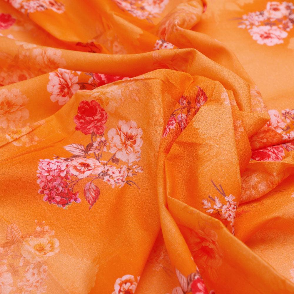 Mustard Yellow Flower Printed Pure Cotton Fabric Material – pco 0 ta08834p19 108 mustard yellow flower printed pure cotton fabric material 3