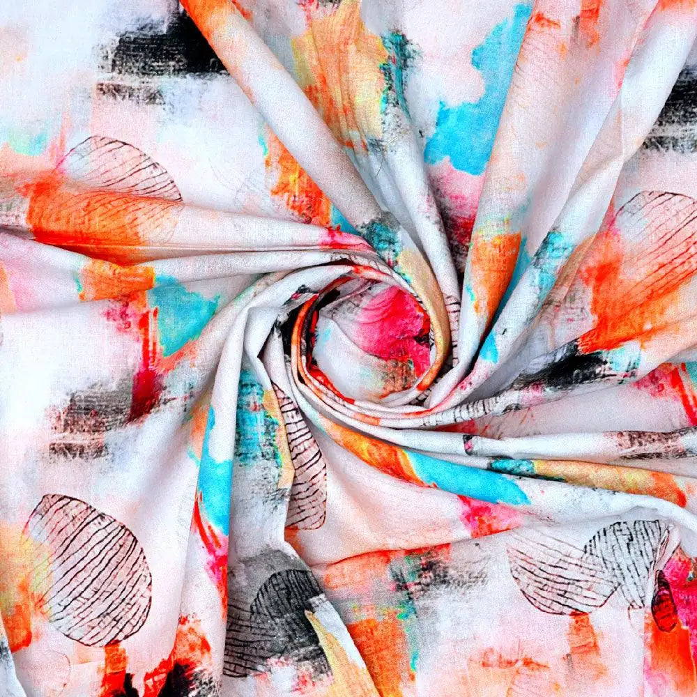 Morden Abstract Spotted Art Digital Printed Fabric - Pure Cotton – pco 0 ta09657a 108 morden abstract spotted art digital printed fabric pure cotton 1