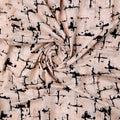 Toile Dark peach And Black Combination Digital Printed Fabric - Pure Cotton – pco 0 ta09665a 108 toile dark peach and black combination digital printed fabric pure cotton 1