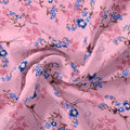 Dark Pink With Purple Petunia Flower Digital Printed Fabric - Pure Cotton – pco 0 ta09678p3 108 dark pink with purple petunia flower digital printed fabric pure cotton 1
