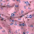 Dark Pink With Purple Petunia Flower Digital Printed Fabric - Pure Cotton – pco 0 ta09678p3 108 dark pink with purple petunia flower digital printed fabric pure cotton 4