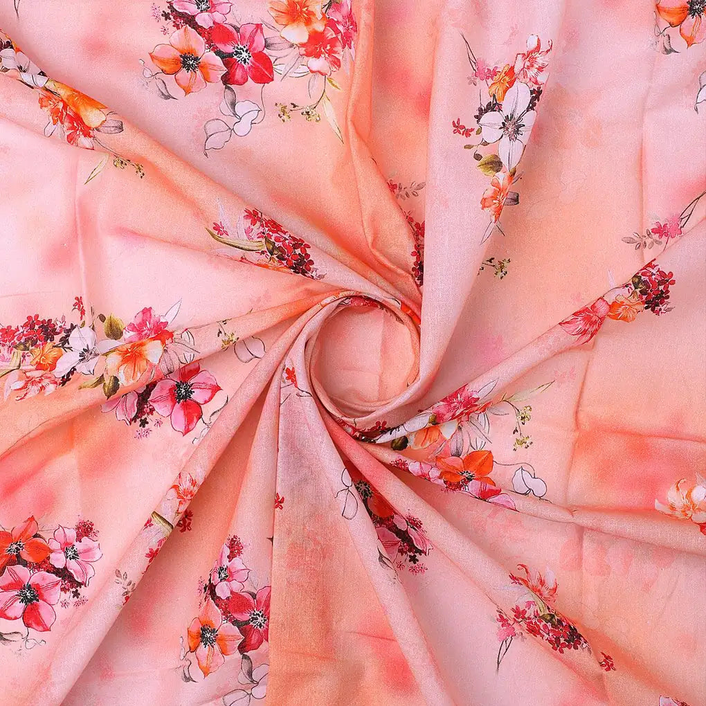 White Floral Pure Cotton Printed Fabric Material – pco 0 ta09686 108 white floral pure cotton printed fabric material 1