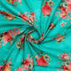 Mediumseagreen Floral Pure Cotton Printed Fabric Material – pco 0 ta09694p2 108 mediumseagreen floral pure cotton printed fabric material 1
