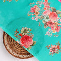 Mediumseagreen Floral Pure Cotton Printed Fabric Material – pco 0 ta09694p2 108 mediumseagreen floral pure cotton printed fabric material 2