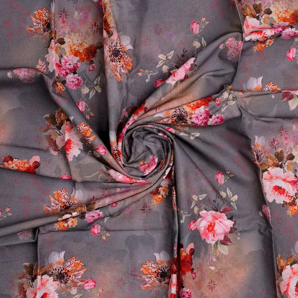 Morden Peony Watercolour Art Digital Printed Fabric - Pure Cotton – pco 0 ta7309p1 108 morden peony watercolour art digital printed fabric pure cotton 1