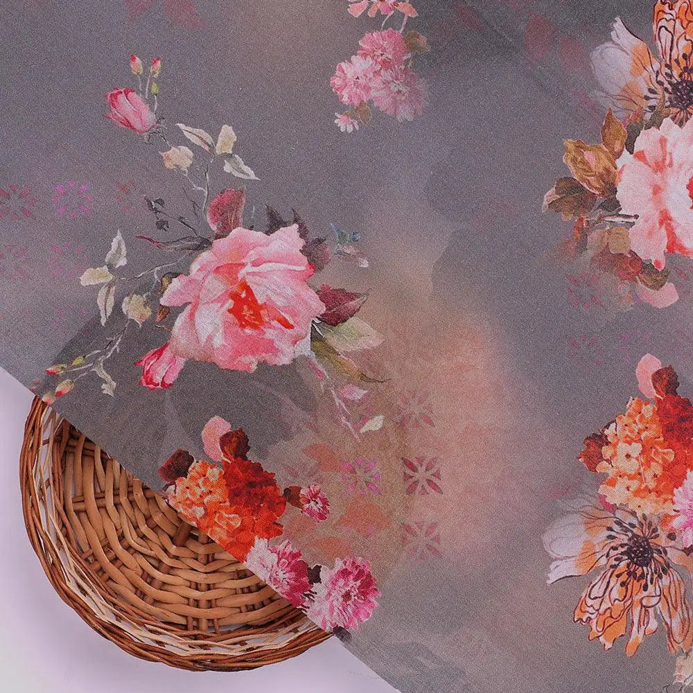 Morden Peony Watercolour Art Digital Printed Fabric - Pure Cotton – pco 0 ta7309p1 108 morden peony watercolour art digital printed fabric pure cotton 2