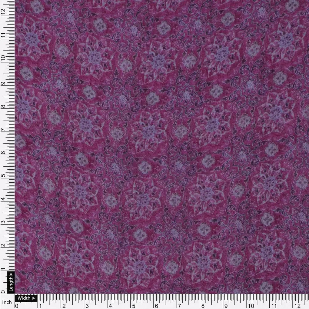 Modern Beautiful Sunflower Art Digital Printed Fabric - Pure Georgette – pg 0 ma 01565 110 modern beautiful sunflower art digital printed fabric pure georgette 4