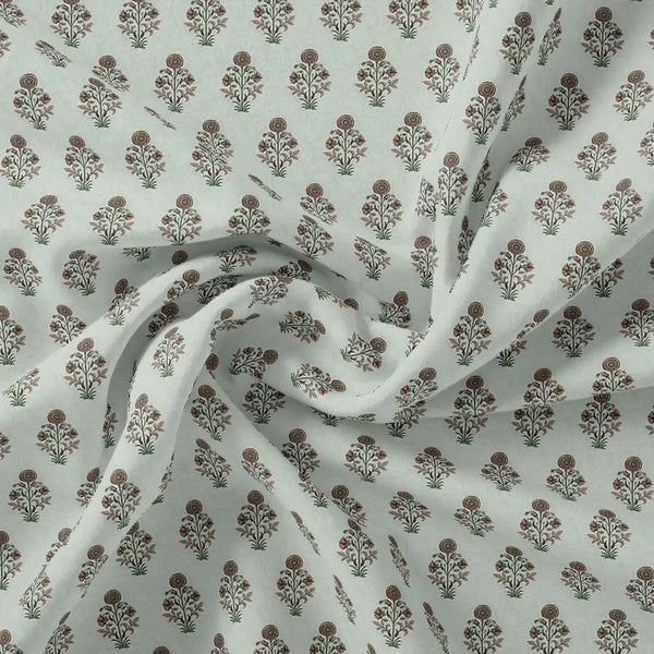 Seamless Indian Mughal Motif Flower Digital Printed Fabric - Pure Georgette – pg 0 ma0120 110 seamless indian mughal motif flower digital printed fabric pure georgette 1