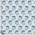 Winter Icy Flower Digital Printed Fabric  - Pure Georgette – pg 0 ma0126 110 winter icy flower digital printed fabric pure georgette 4