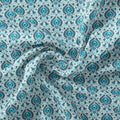 Skyblue Tiny Stylized Motif Digital Printed Fabric  - Pure Georgette – pg 0 ma012688 110 skyblue tiny stylized motif digital printed fabric pure georgette 4