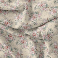 Cool Summer Carnation Flower Digital Printed Fabric - Pure Georgette – pg 0 ma012925 110 cool summer carnation flower digital printed fabric pure georgette 3