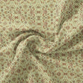 Pista Green Baroque Pure Georgette Printed Fabric Material – pg 0 ma013977 110 pista green baroque pure georgette printed fabric material 1