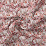 Black Botanical Pure Georgette Printed Fabric Material – pg 0 ma013988 110 black botanical pure georgette printed fabric material 1