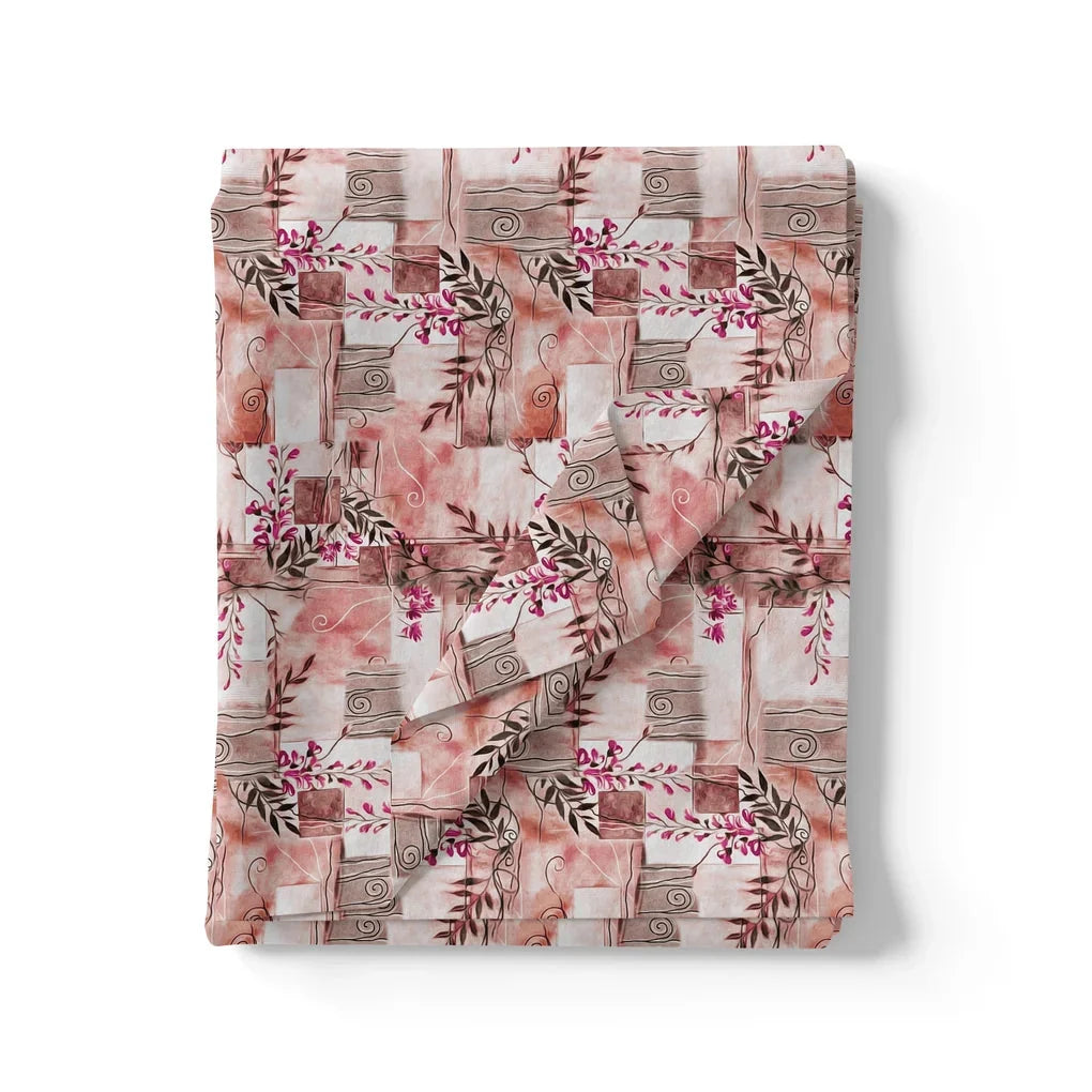 Black Botanical Pure Georgette Printed Fabric Material – pg 0 ma013988 110 black botanical pure georgette printed fabric material 3