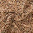 Brown Paisley Pure Georgette Printed Fabric Material – pg 0 ma014797 110 brown paisley pure georgette printed fabric material 1