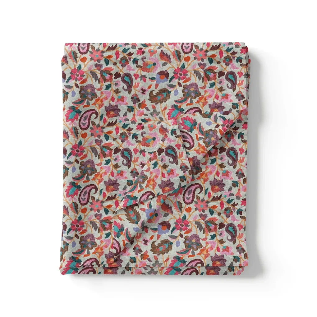 Paisley Multicolor Printed Pure Georgette Fabric – pg 0 ma014855 110 paisley multicolor printed pure georgette fabric 3