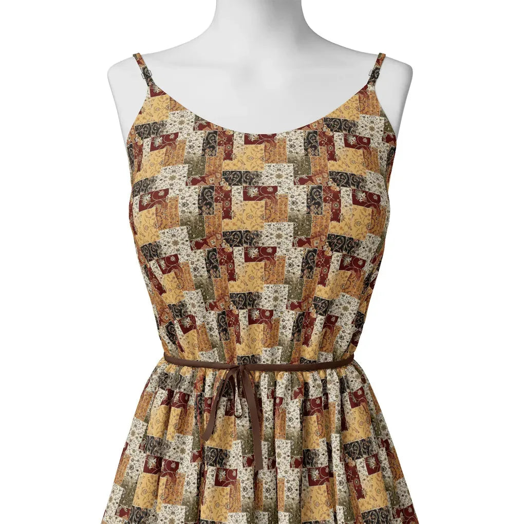 Decorative Square Puzzle In Flower Pure Georgette Printed Fabric – pg 0 ma015055 110 decorative square puzzle in flower pure georgette printed fabric 2