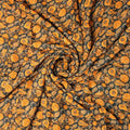 Black Art Nouveau Pure Georgette Printed Fabric Material – pg 0 ma015070 110 black art nouveau pure georgette printed fabric material 1