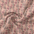 Green Jecobean Floral Pure Georgette Printed Fabric Material – pg 0 ma015261 110 green jecobean floral pure georgette printed fabric material 1