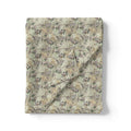 Tiny Border Paisley With Green Leaves Digital Printed Fabric - Pure Georgette – pg 0 ma015570 110 tiny border paisley with green leaves digital printed fabric pure georgette 3