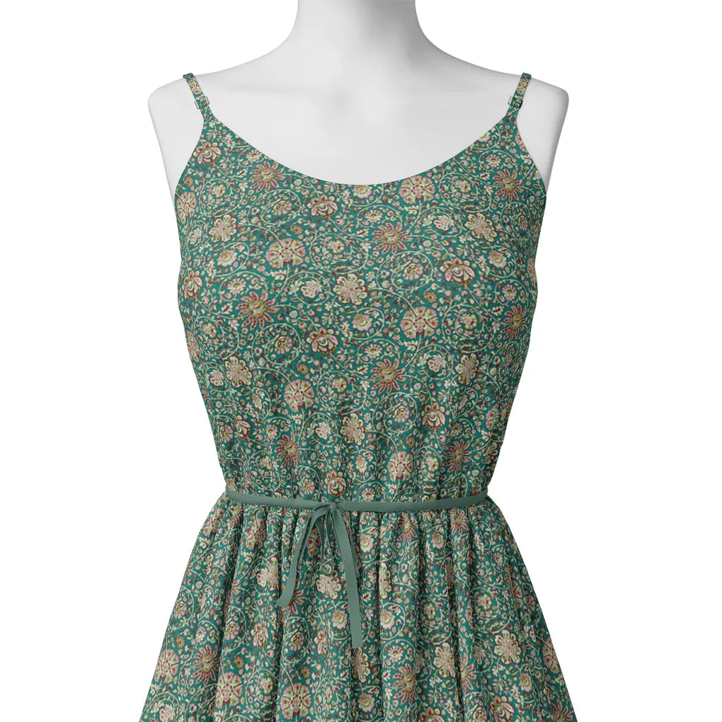 Multicolor Art Nouveau Pure Georgette Printed Fabric Material – pg 0 ma015596 110 multicolor art nouveau pure georgette printed fabric material 2