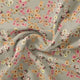 Beautiful Ditsy Gold Sand With Pot Pourri Colour Digital Printed Fabric - Pure Georgette – pg 0 ma017741 110 beautiful ditsy gold sand with pot pourri colour digital printed fabric pure georgette 1