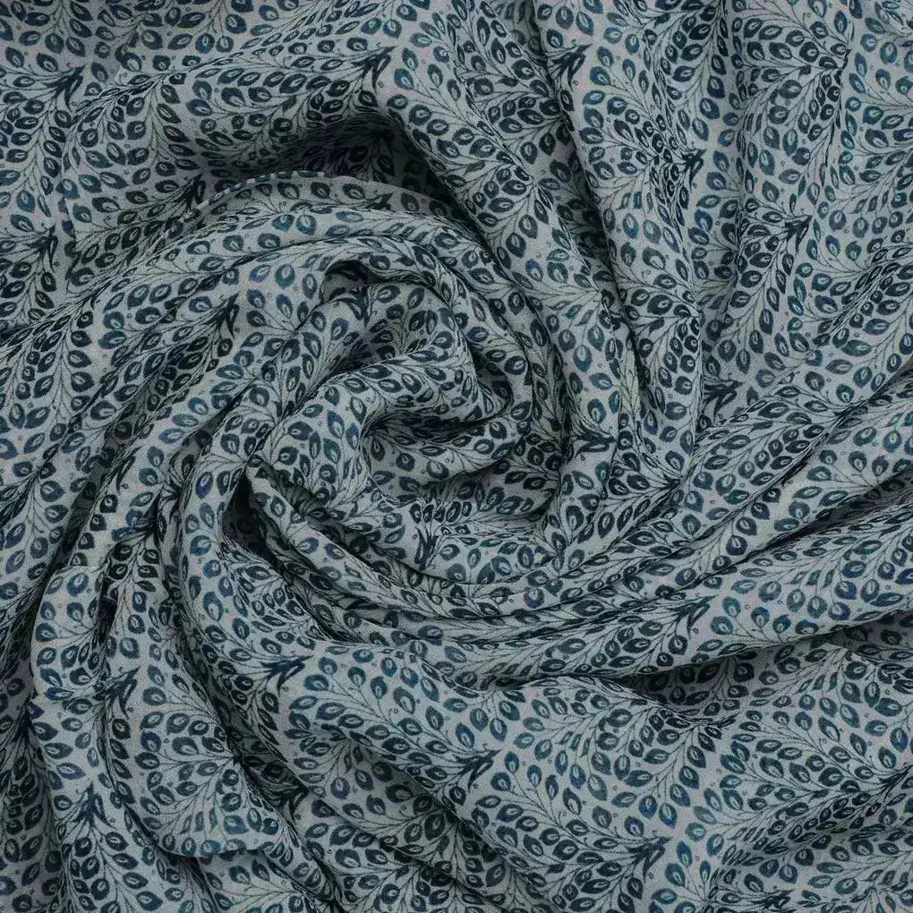 Morpich Block Digital Printed Fabric  - Pure Georgette – pg 0 ma01986 110 morpich block digital printed fabric pure georgette 1