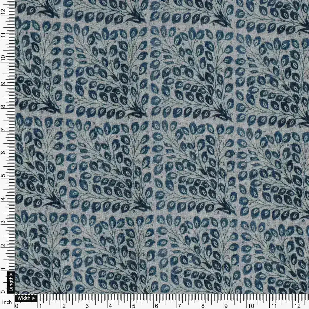 Morpich Block Digital Printed Fabric  - Pure Georgette – pg 0 ma01986 110 morpich block digital printed fabric pure georgette 4