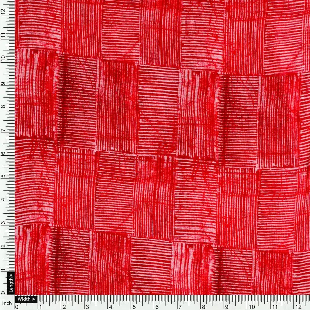 Checkes Textured Red And White Digital Printed Fabric - Pure Georgette – pg 0 ma02235 110 checkes textured red and white digital printed fabric pure georgette 4