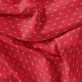 Red Polka Motif Digital Printed Fabric - Pure Georgette – pg 0 ma02270 110 red polka motif digital printed fabric pure georgette 3