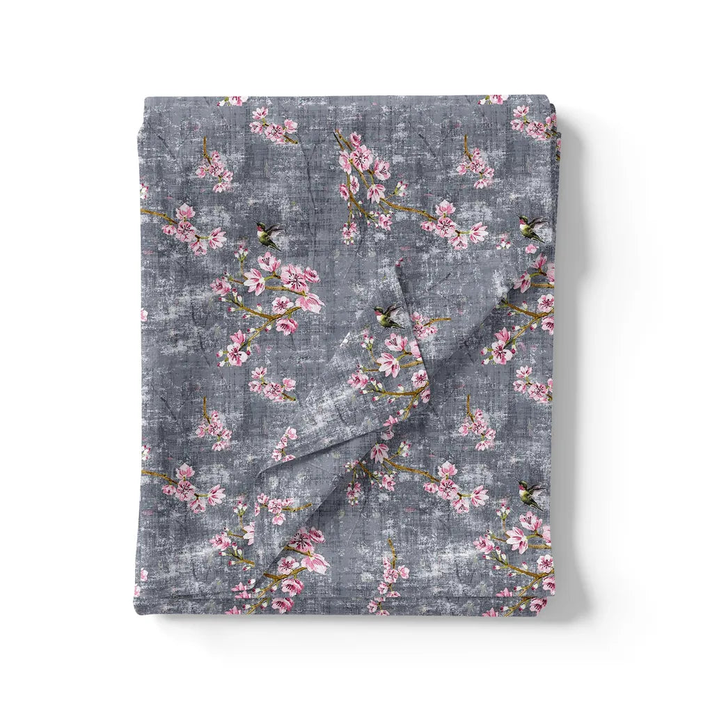 Pink Ditsy Pure Georgette Printed Fabric Material – pg 0 ma02293 110 pink ditsy pure georgette printed fabric material 3