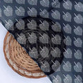 Stylized Mepal Leaf Motif Digital Printed Fabric - Pure Georgette – pg 0 ma02999 110 stylized mepal leaf motif digital printed fabric pure georgette 2