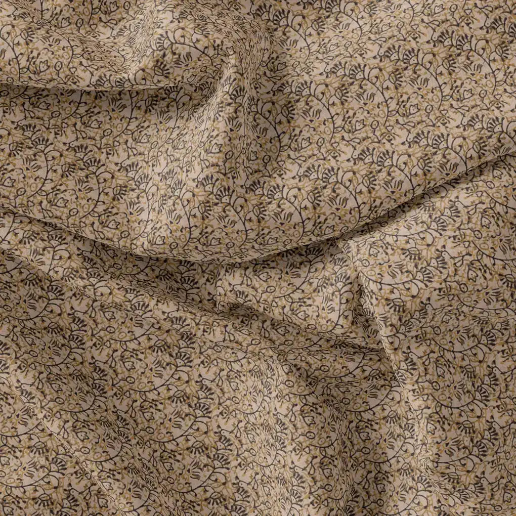 Decorative Bright Leaves Of Branch Digital Printed Fabric - Pure Georgette – pg 0 ma03616 110 decorative bright leaves of branch digital printed fabric pure georgette 3